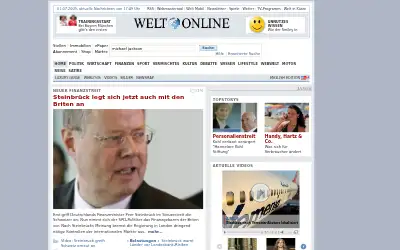 welt.de in 2009