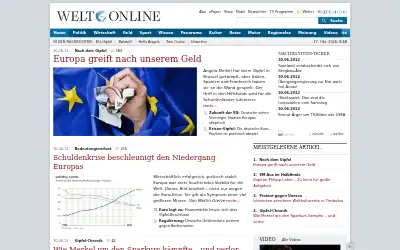 welt.de in 2012