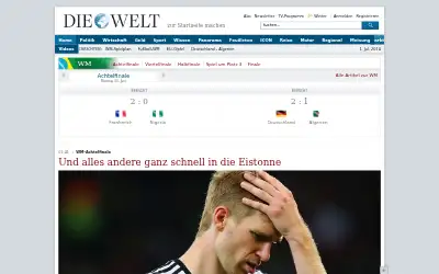 welt.de in 2014