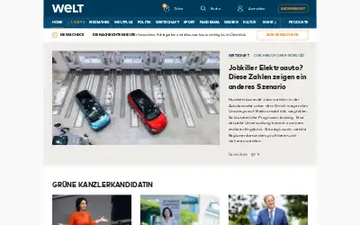 welt.de in 2021