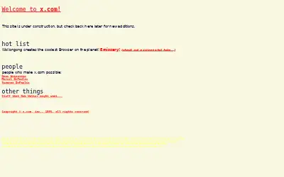 x.com in 1996