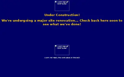x.com in 1999
