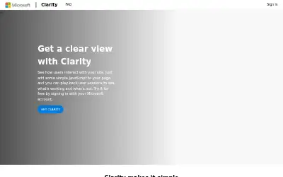 clarity.ms in 2020