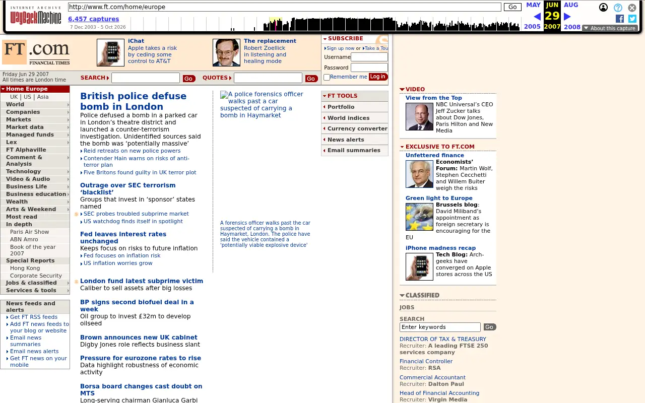 ft.com in 2007