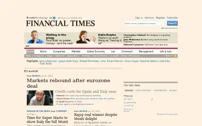 ft.com in 2012