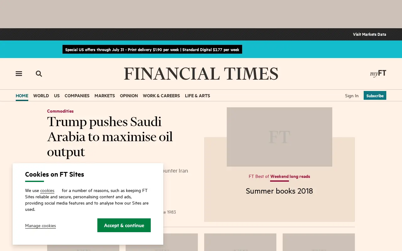 ft.com in 2018
