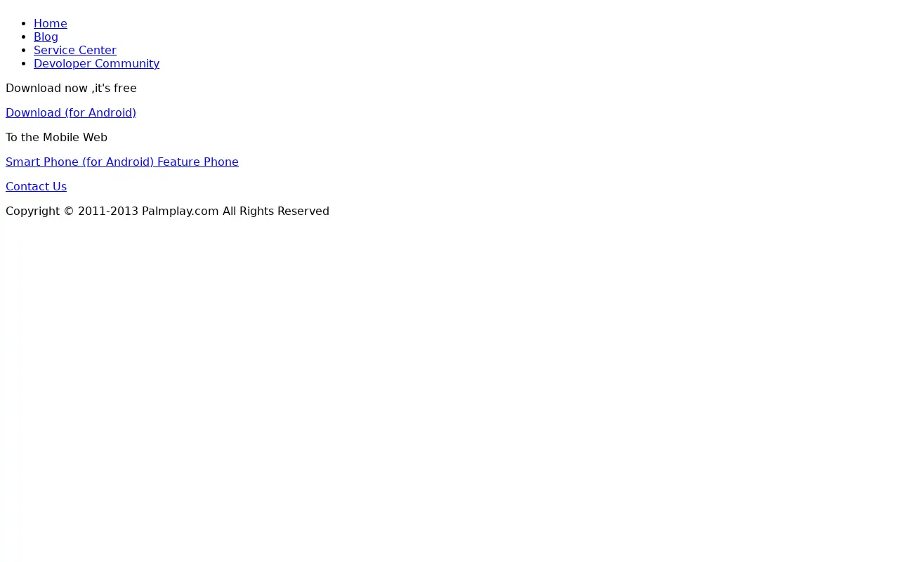 palmplaystore.com in 2014