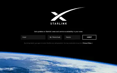 starlink.com in 2020