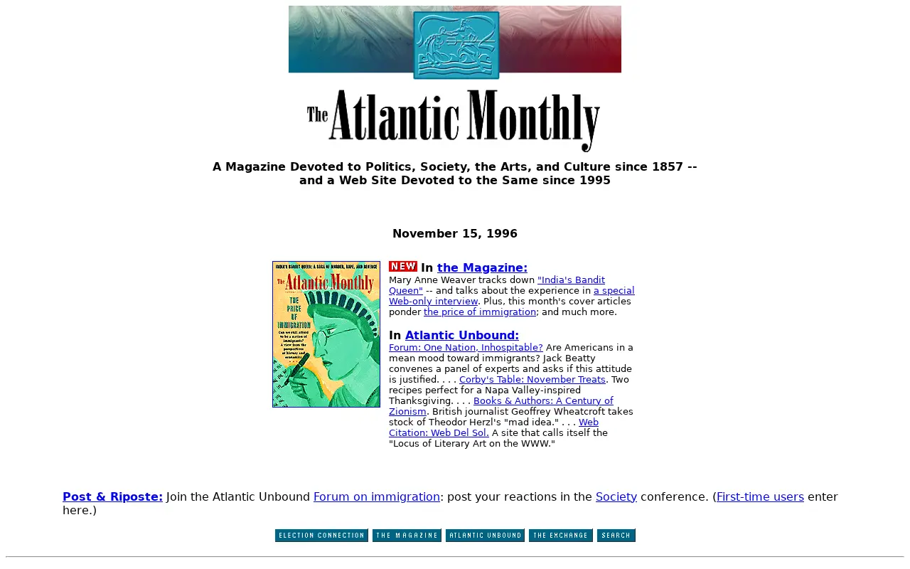 theatlantic.com in 1996
