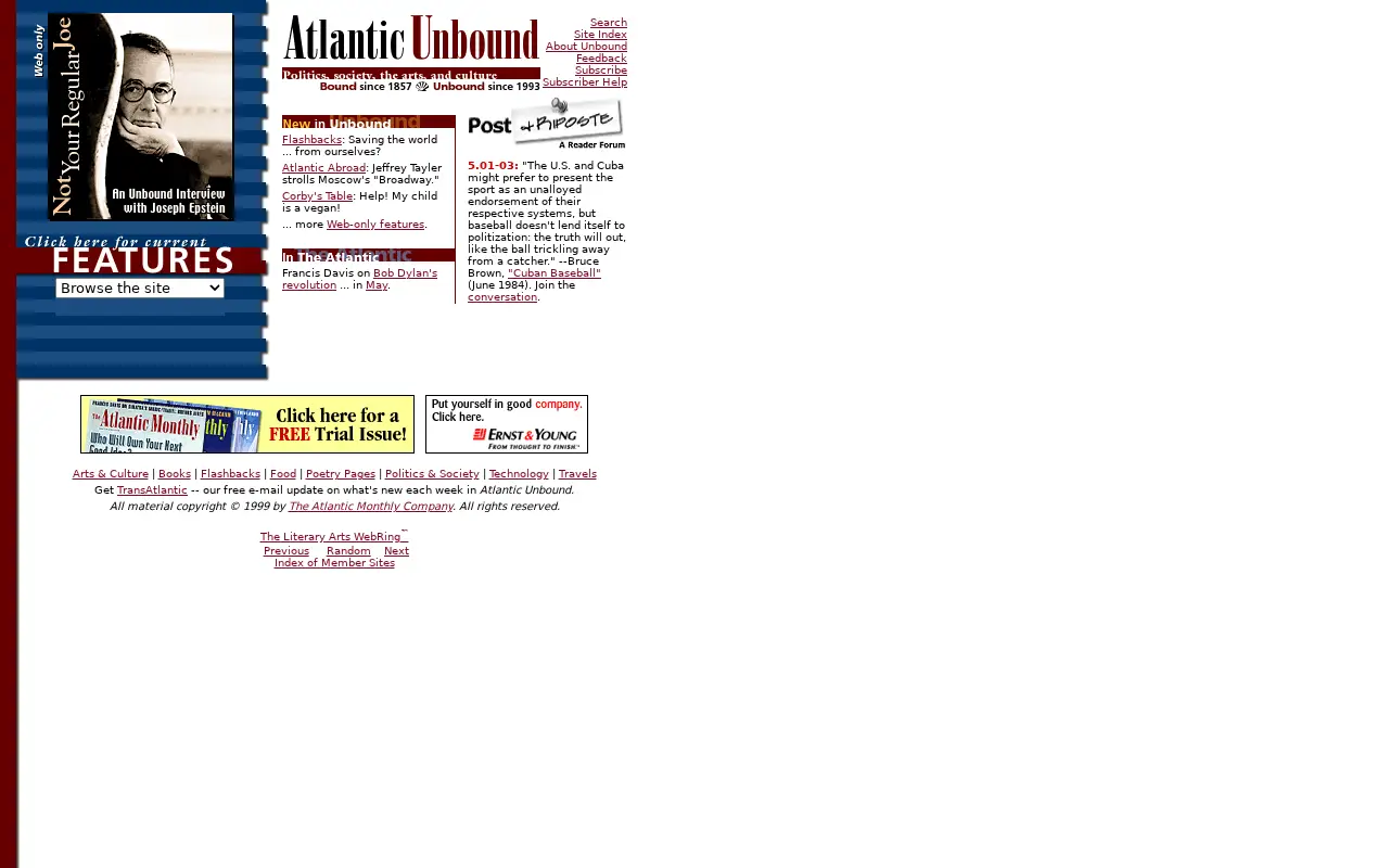theatlantic.com in 1999