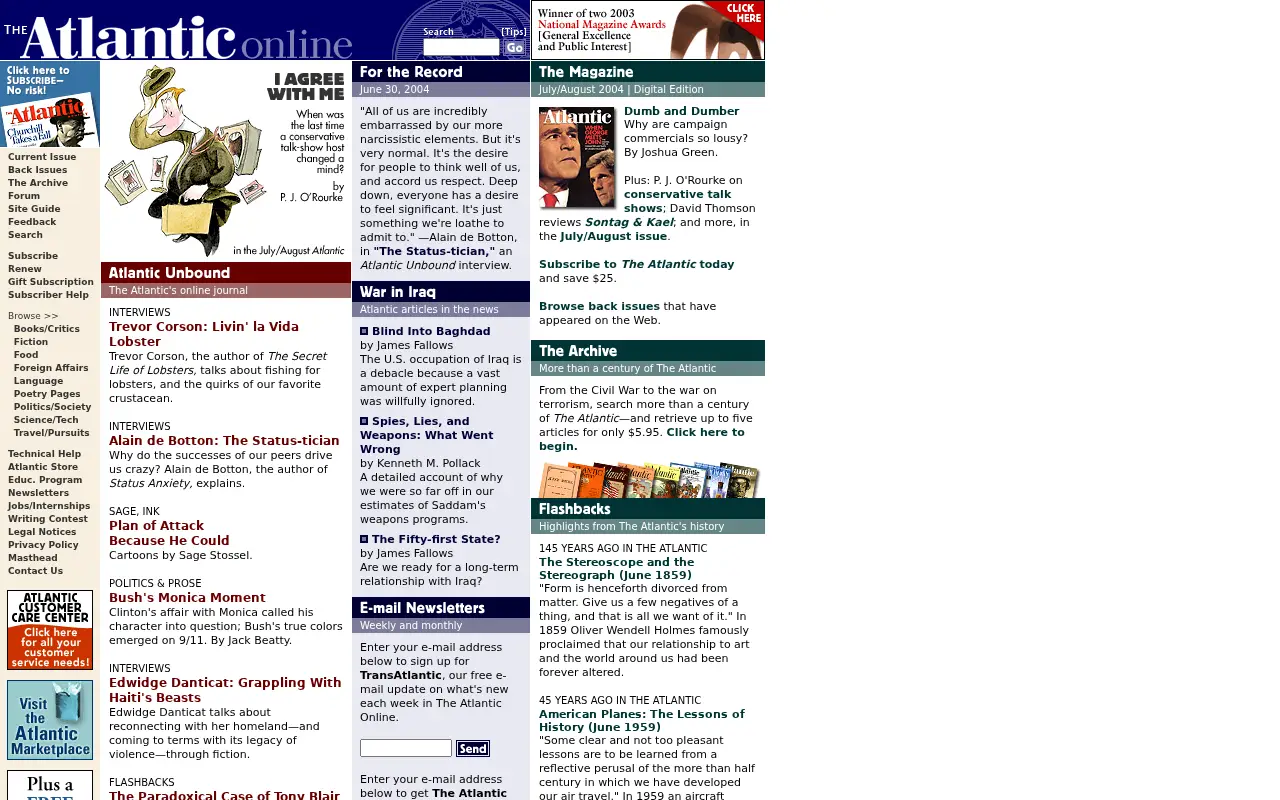 theatlantic.com in 2004