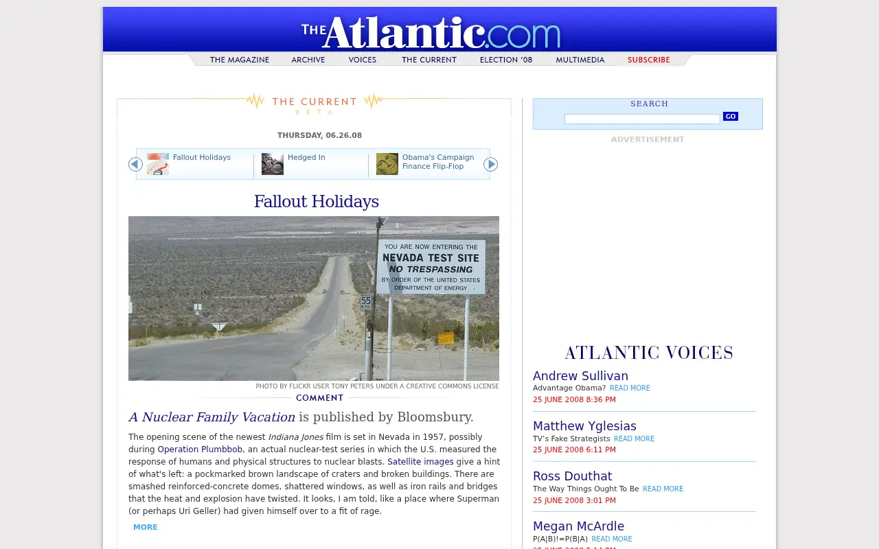 theatlantic.com in 2008