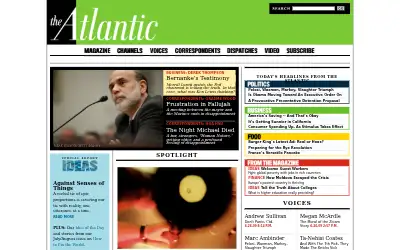 theatlantic.com in 2009
