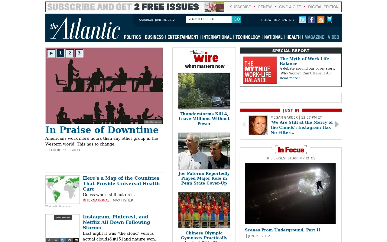 theatlantic.com in 2012