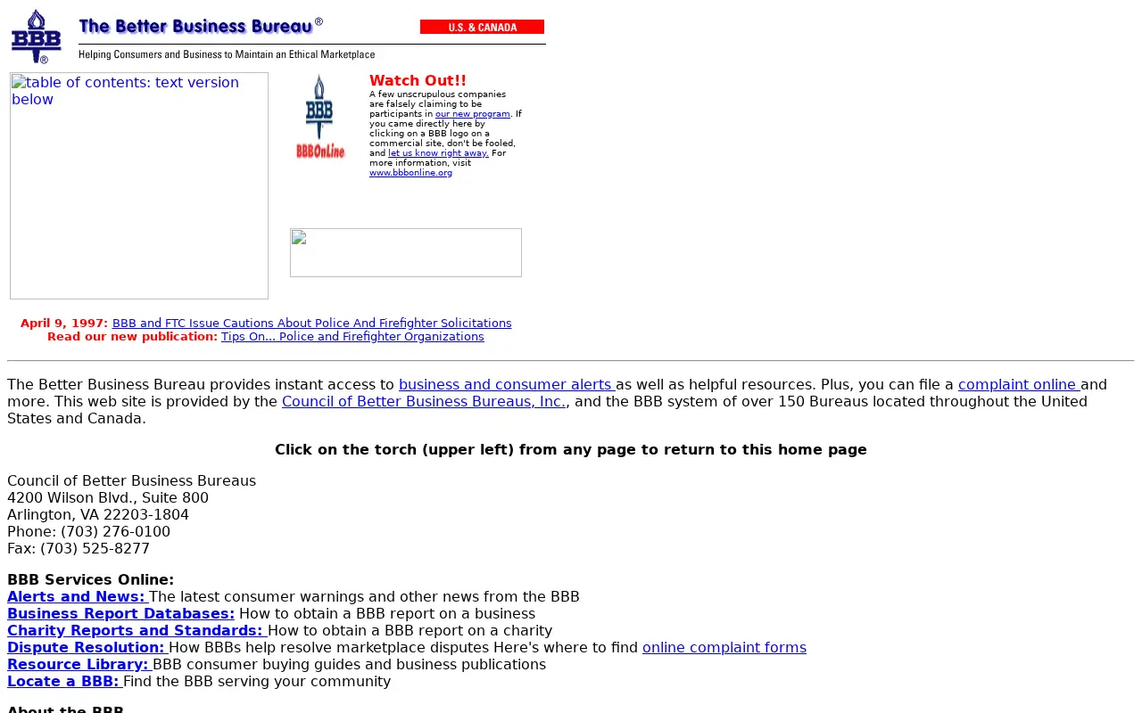 bbb.org in 1997