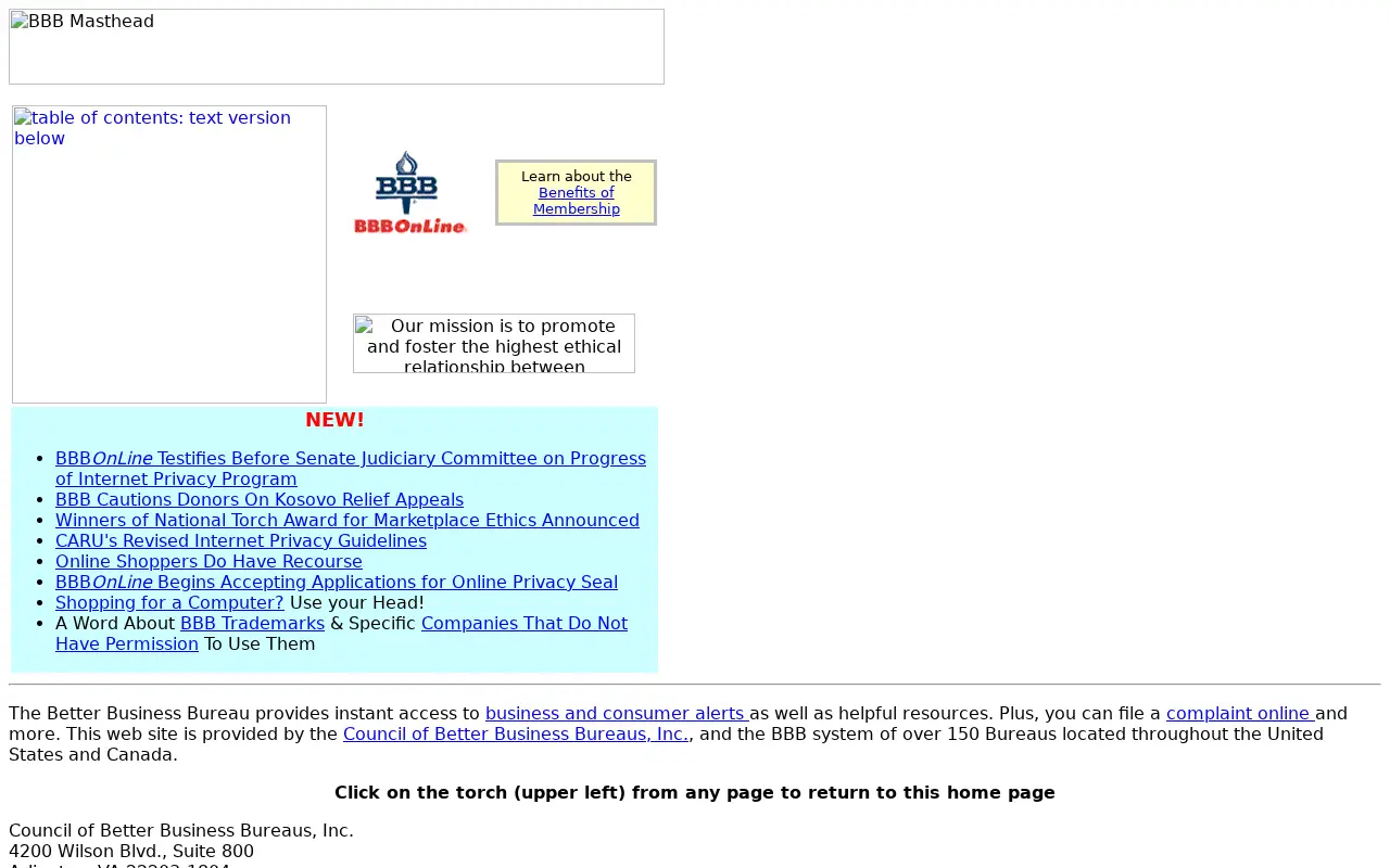 bbb.org in 1999