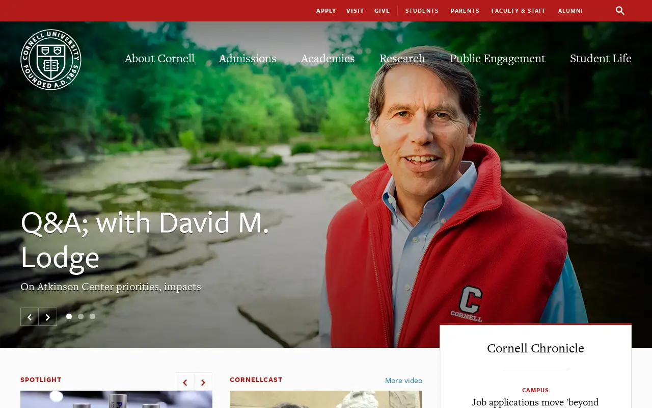 cornell.edu in 2016