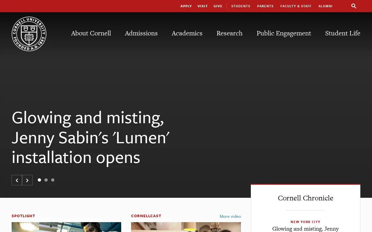 cornell.edu in 2017