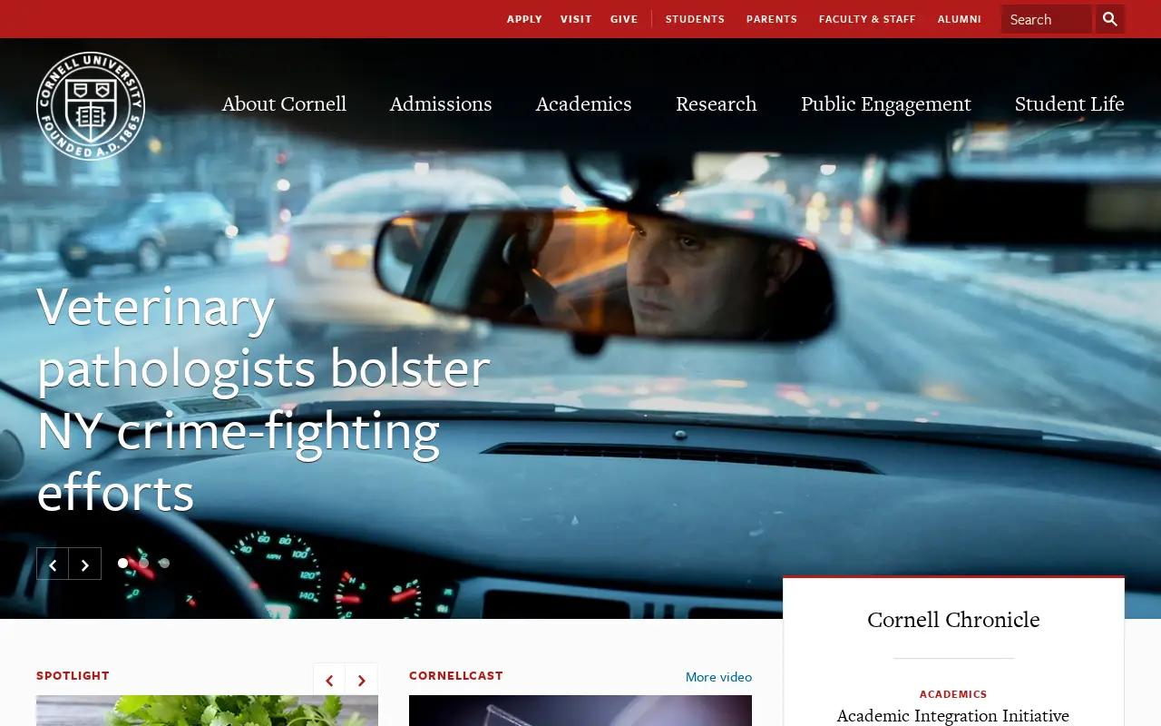 cornell.edu in 2018
