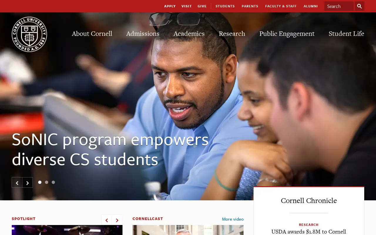 cornell.edu in 2019