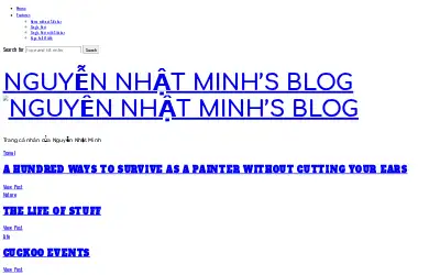 nguyennhatminh.com in 2019