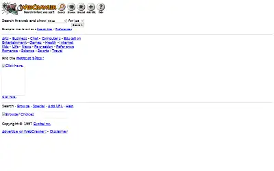 webcrawler.com in 1997