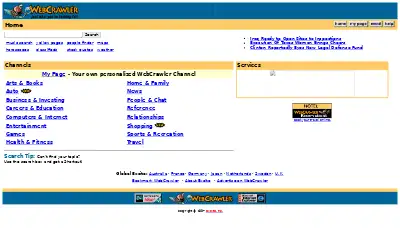 webcrawler.com in 1998
