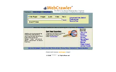 webcrawler.com in 2005