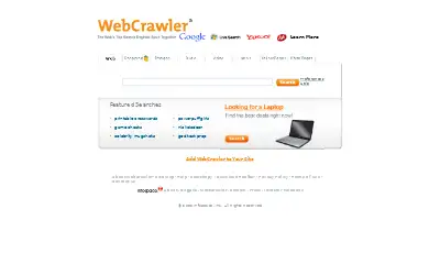 webcrawler.com in 2008