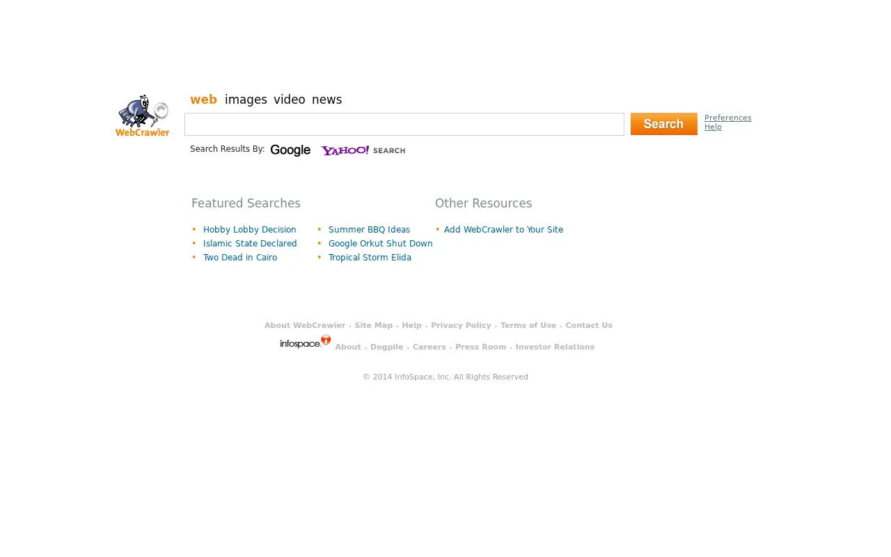 webcrawler.com in 2014