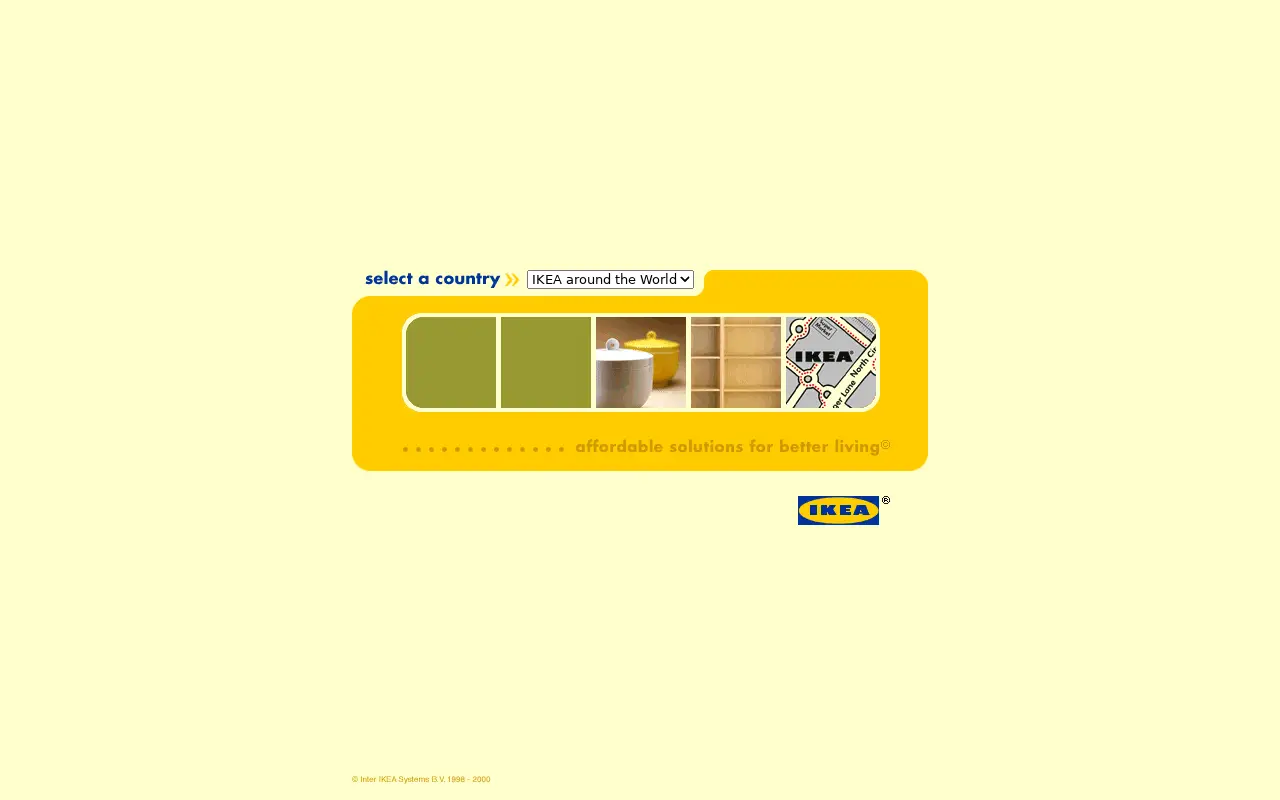 ikea.com in 1999