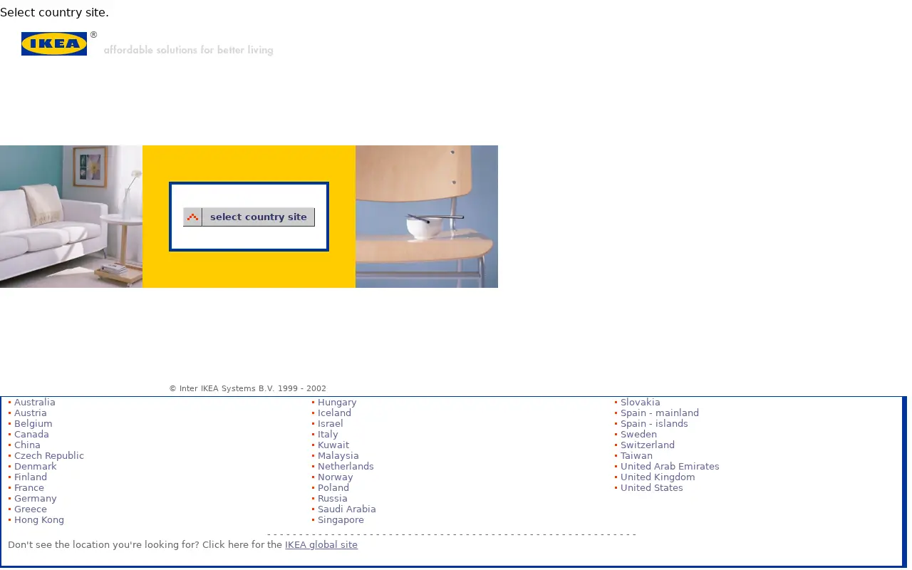 ikea.com in 2002