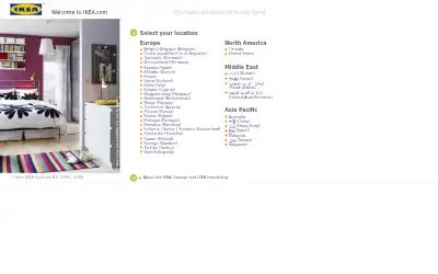 ikea.com in 2008