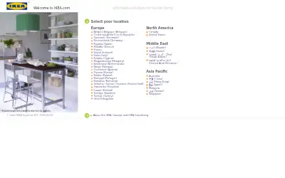 ikea.com in 2009