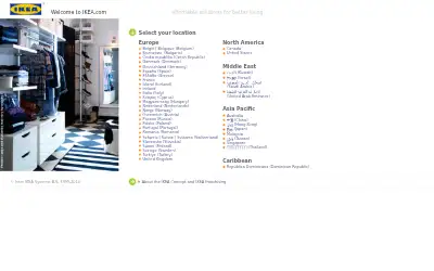 ikea.com in 2012