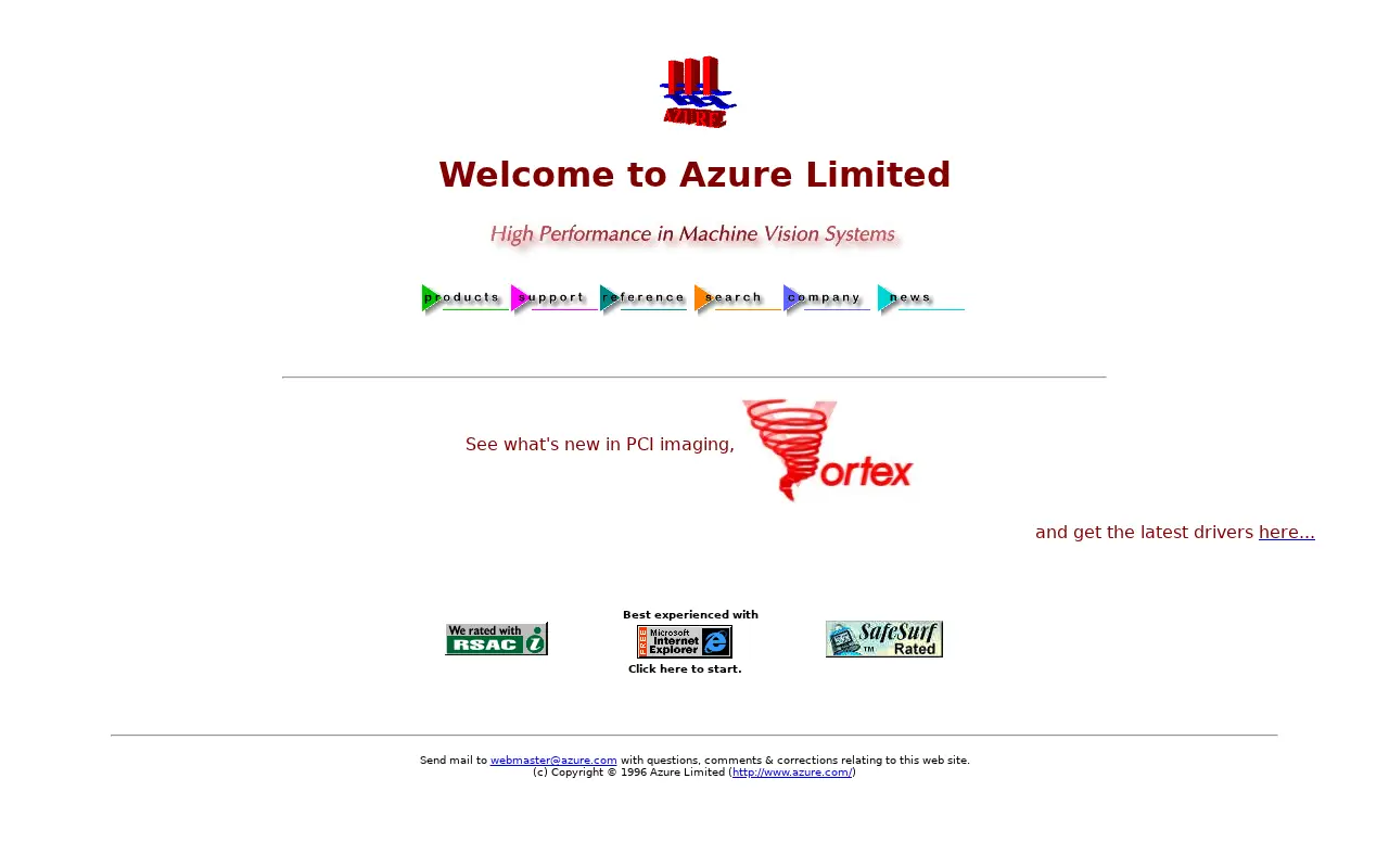 azure.com on June 26, 1997