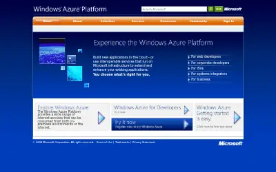 azure.com in 2009