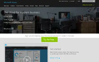 azure.com in 2016