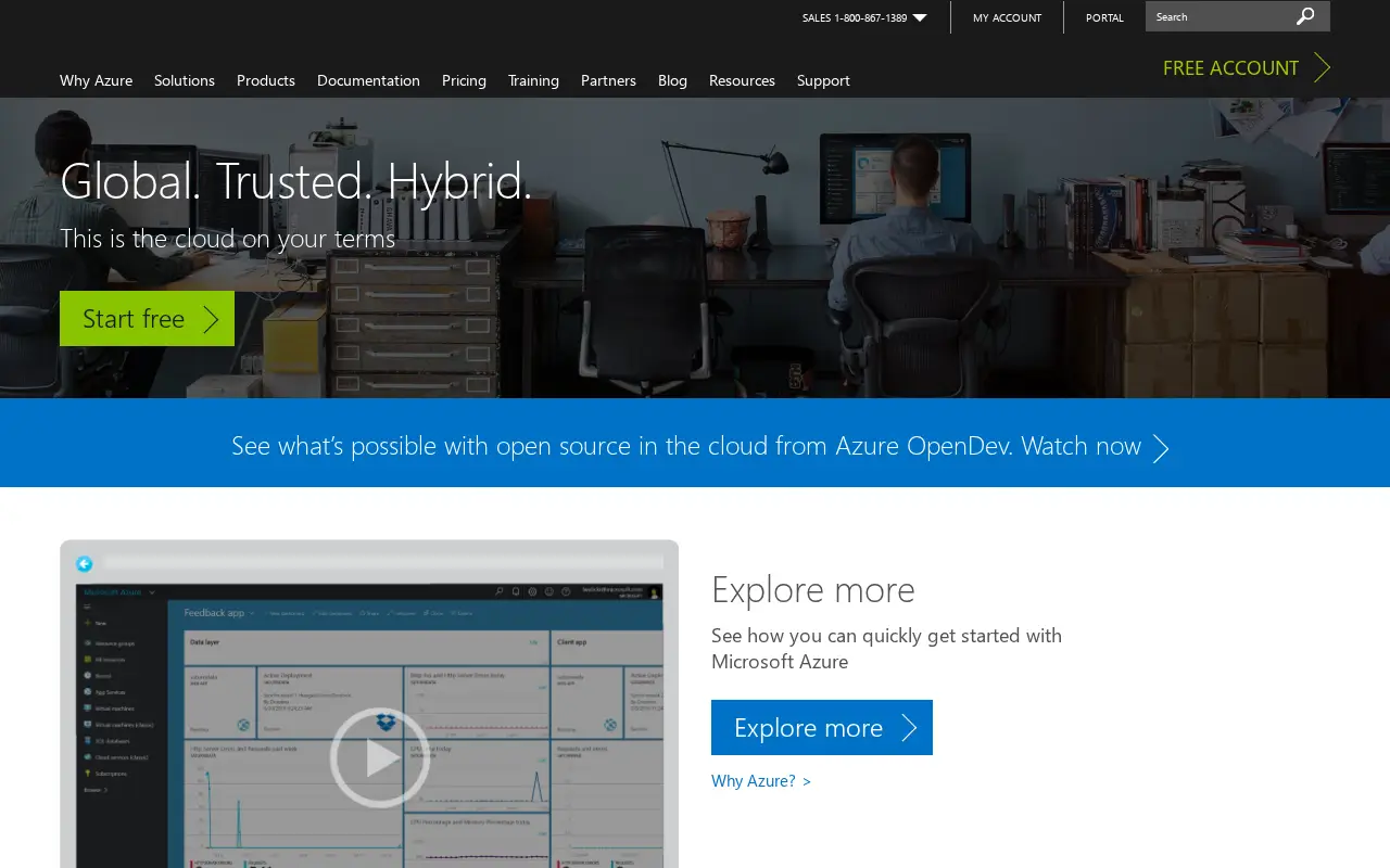 azure.com in 2017