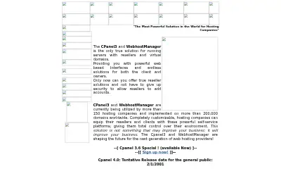 cpanel.net in 2001