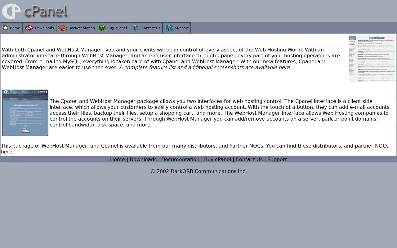 cpanel.net on August 2, 2002
