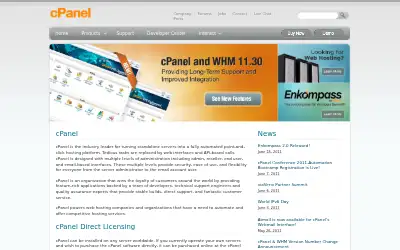 cpanel.net in 2011