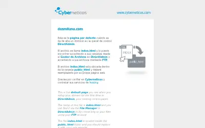 dosmiluno.com in 2018