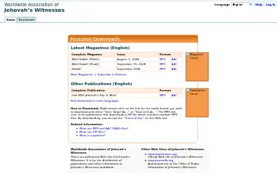 jw.org in 2008