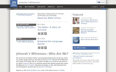 jw.org in 2016