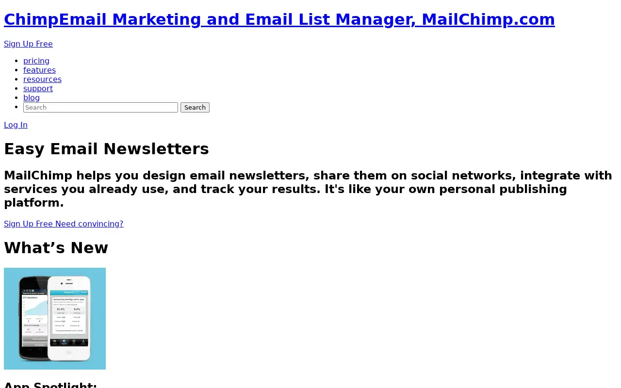 mailchi.mp on January 27, 2012