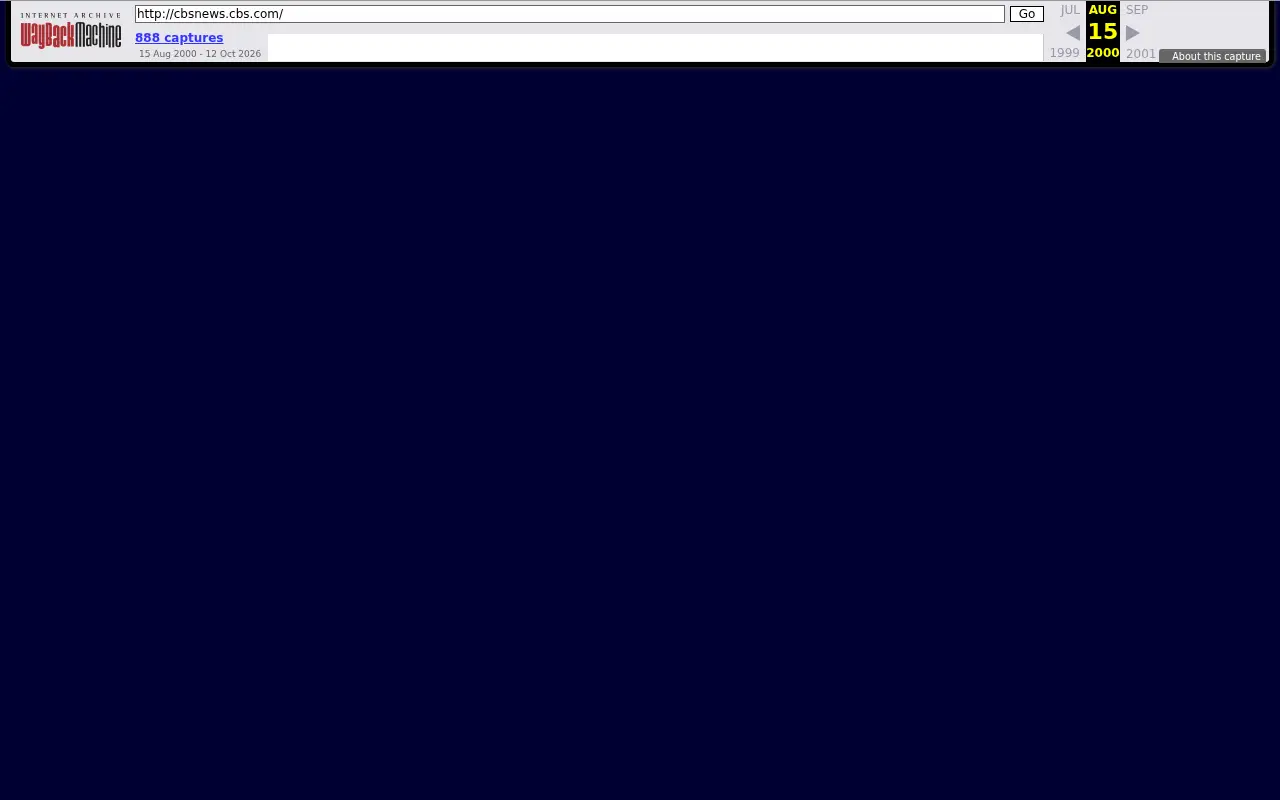 cbsnews.com in 2000