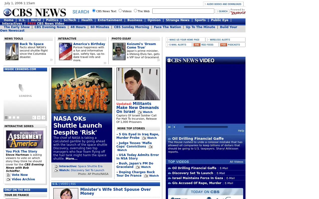 cbsnews.com in 2006