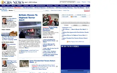 cbsnews.com in 2007