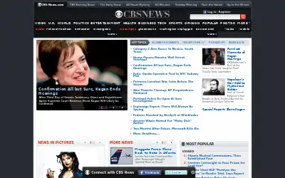 cbsnews.com in 2010